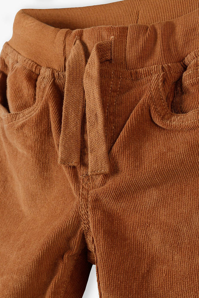 Boys' Brown Flat Front Dress Pants – SPRING NOTION